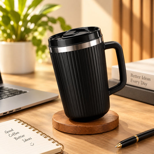 Anti slip Vacuum mug