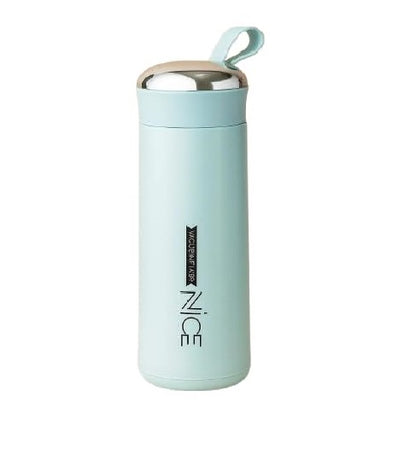 Glass Water Portable Bottle with Loop Cap