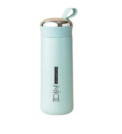 Glass Water Portable Bottle with Loop Cap
