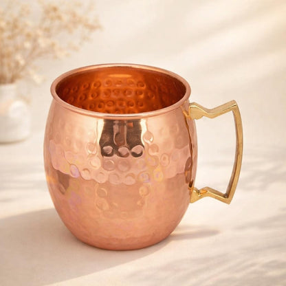 Copper Mule Mug with Brass Handle