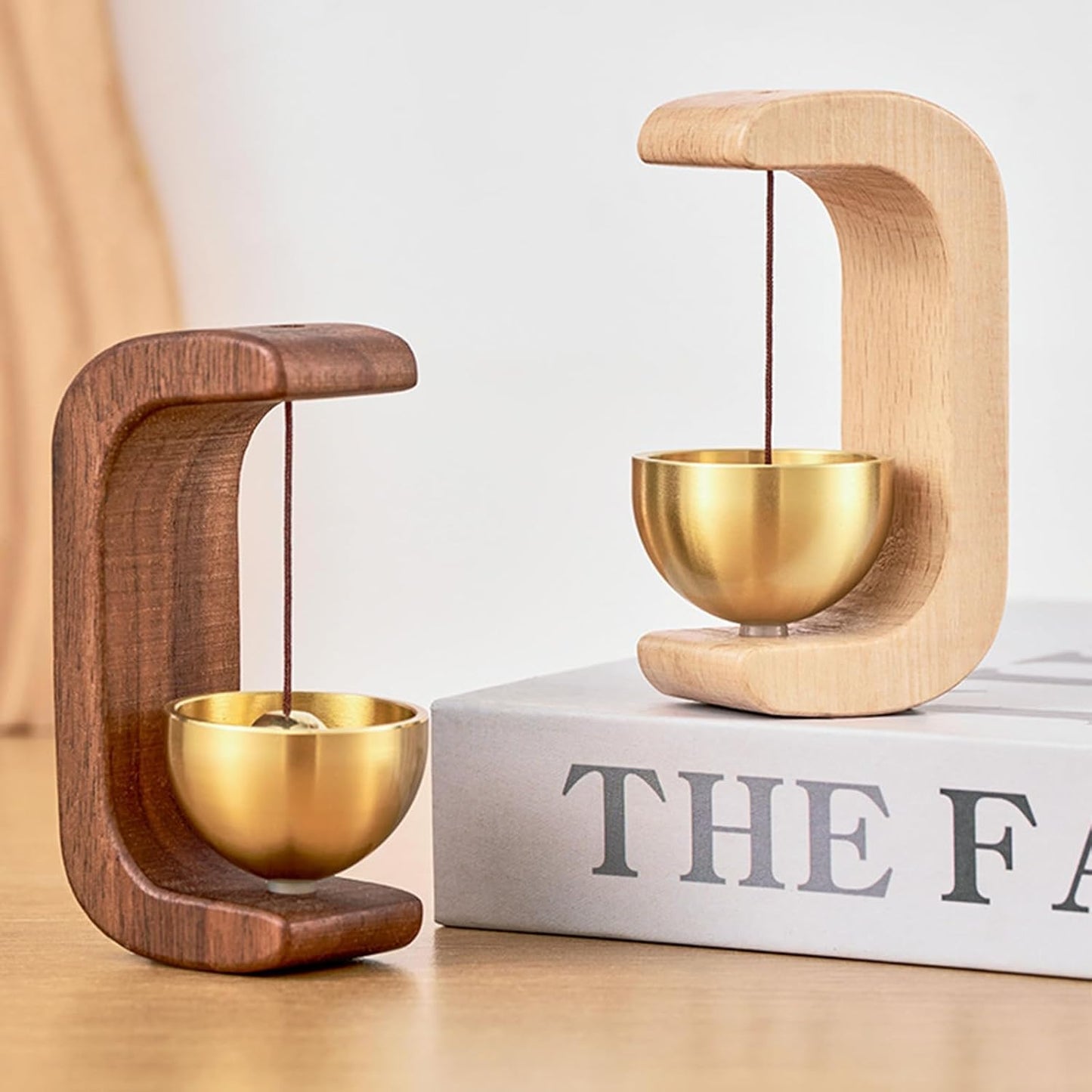 Beech Wood Magnetic Door Bell Chime