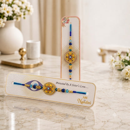 Designer Evil Eye Rakhi for Brother