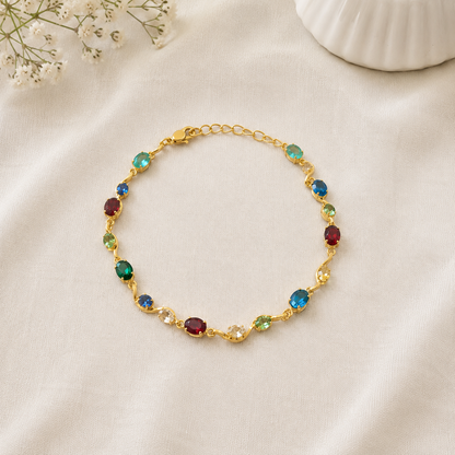 Multicolor Stone Bracelet for Women
