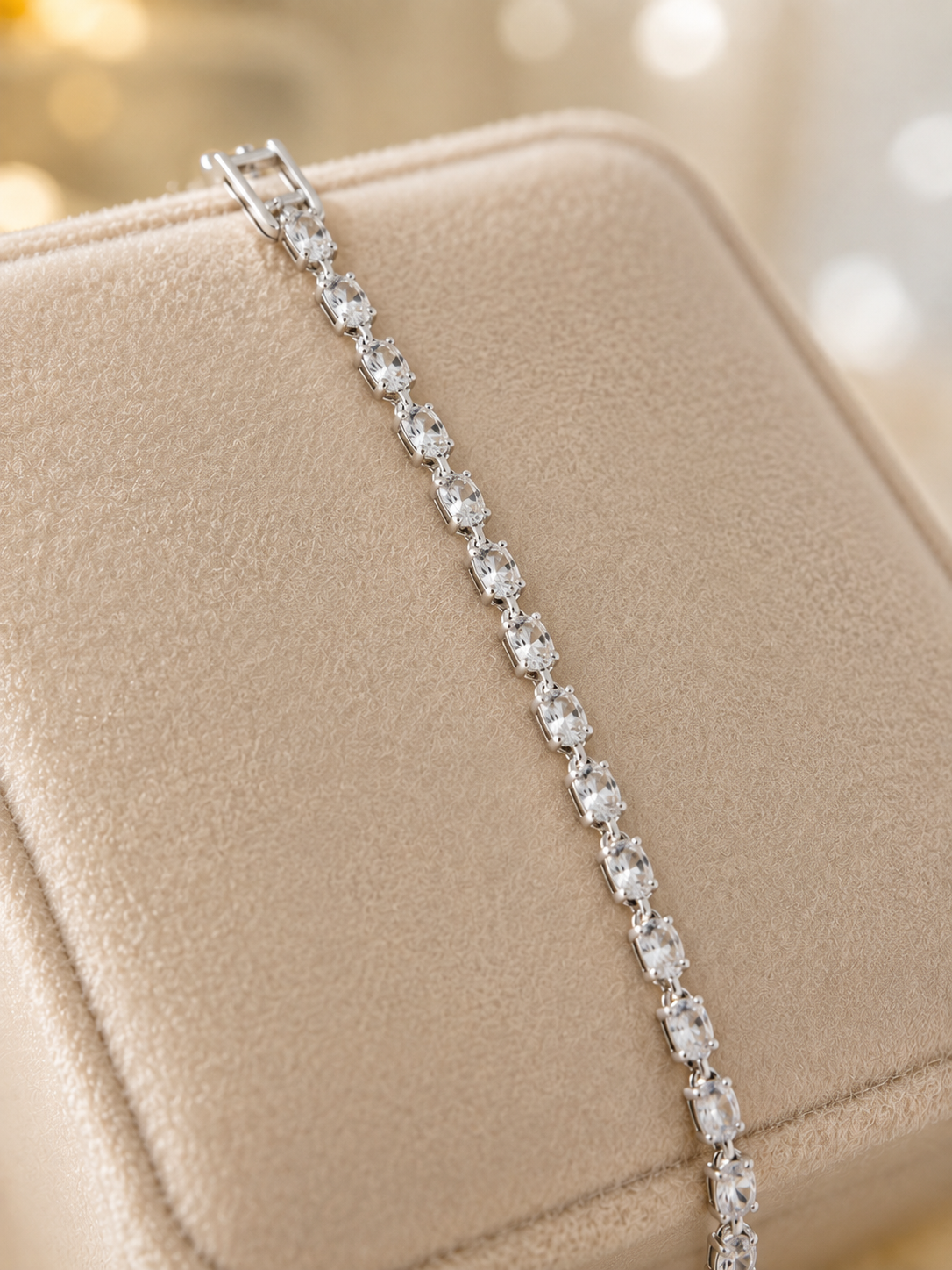 Crystal Tennis Bracelet for Women