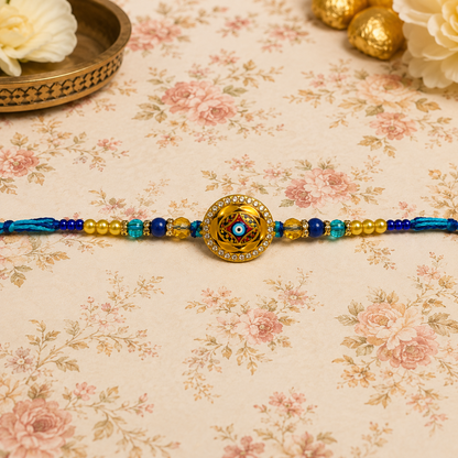 Designer Evil Eye Rakhi for Brother
