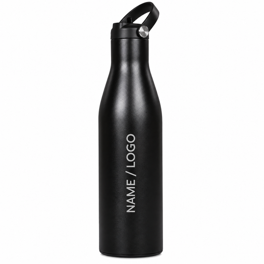 customizable Flask with Straw Lid 900ML