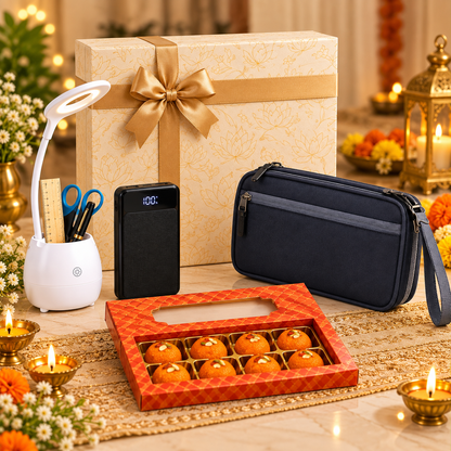 Premium Gift Combo – 4-in-1 Thoughtful Celebration Hamper
