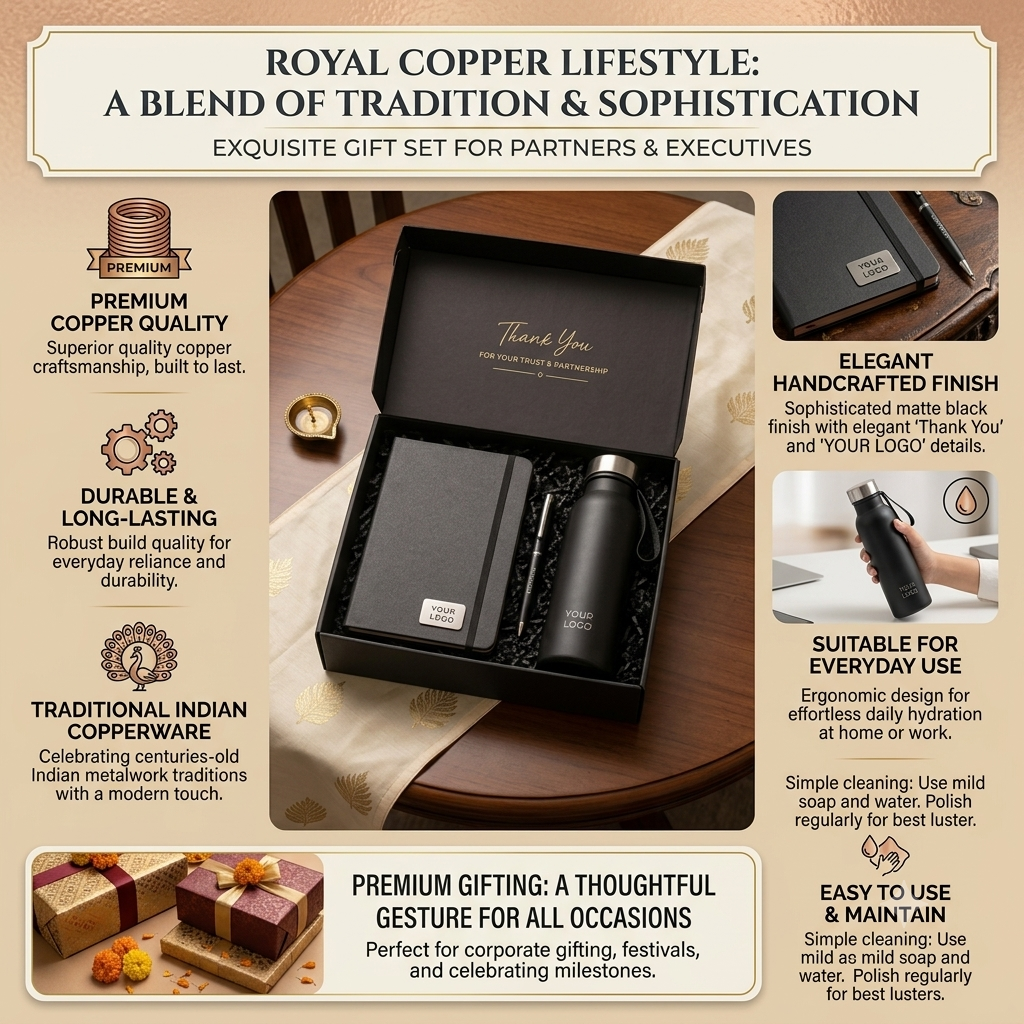 Premium Corporate Gift Set with Notebook