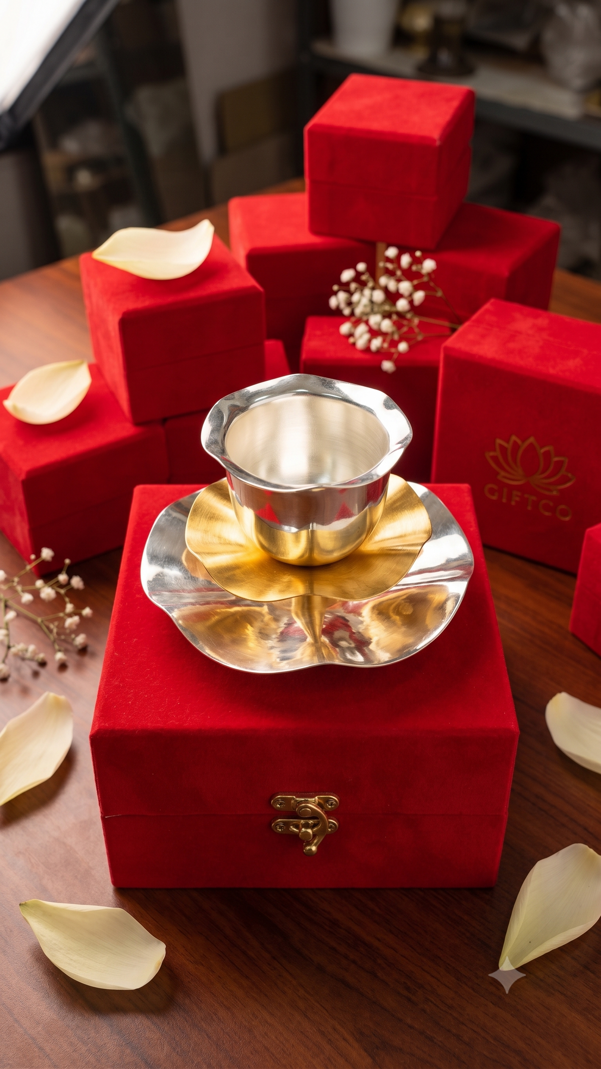 Lotus Shaped Premium Diya