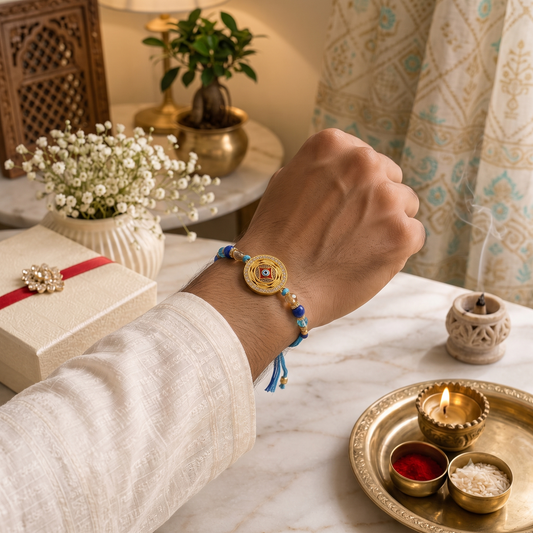 Designer Evil Eye Rakhi for Brother
