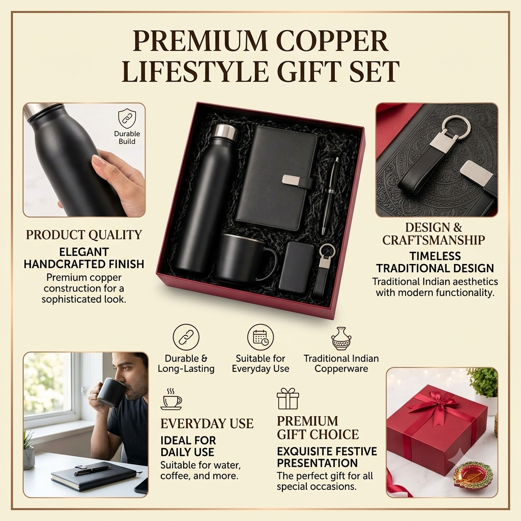 Premium Corporate Gift Set with Office Essentials