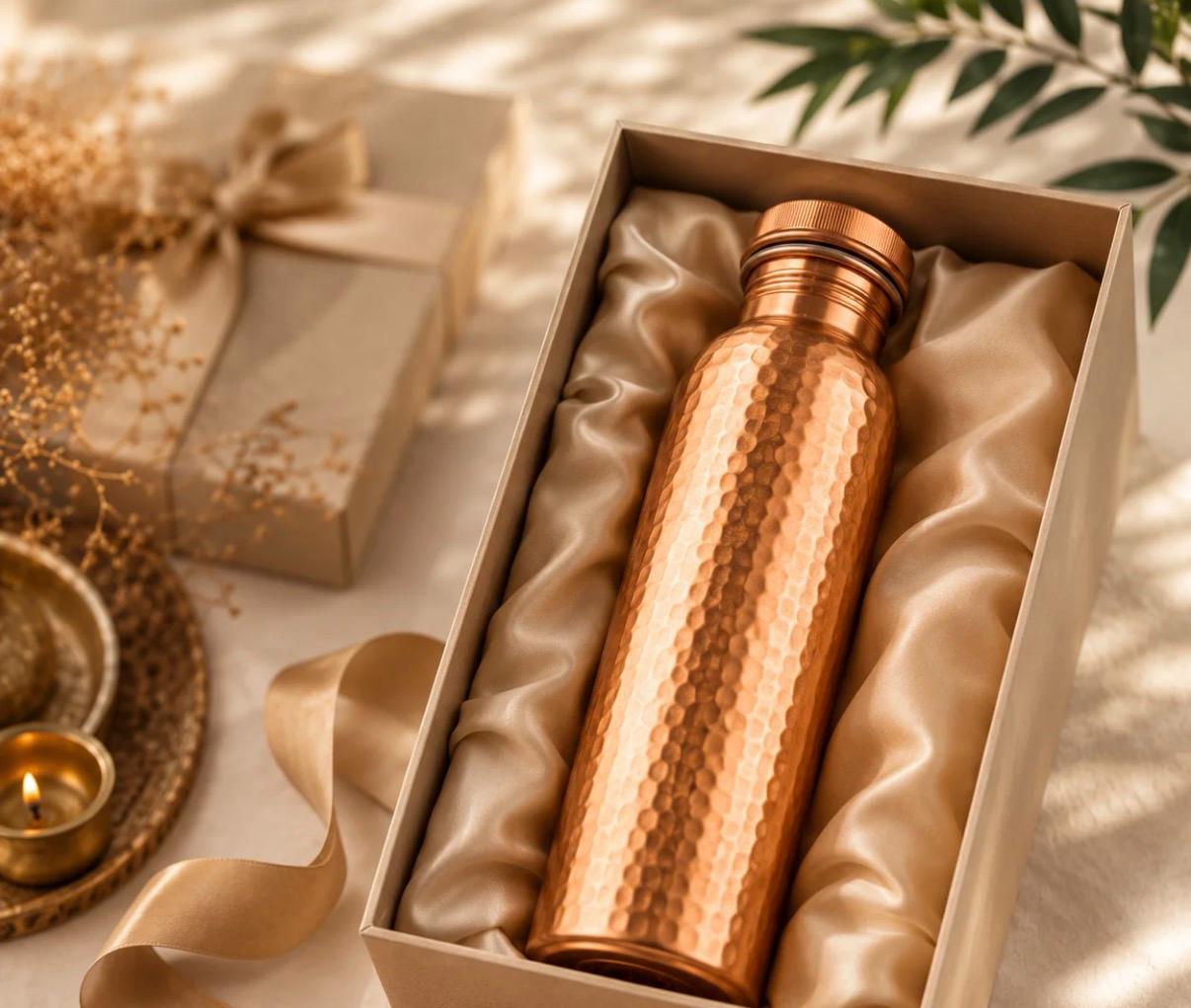 Luxury Copper Bottle Gift Box