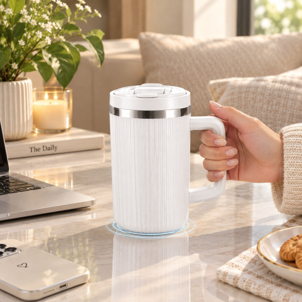 Anti slip Vacuum mug